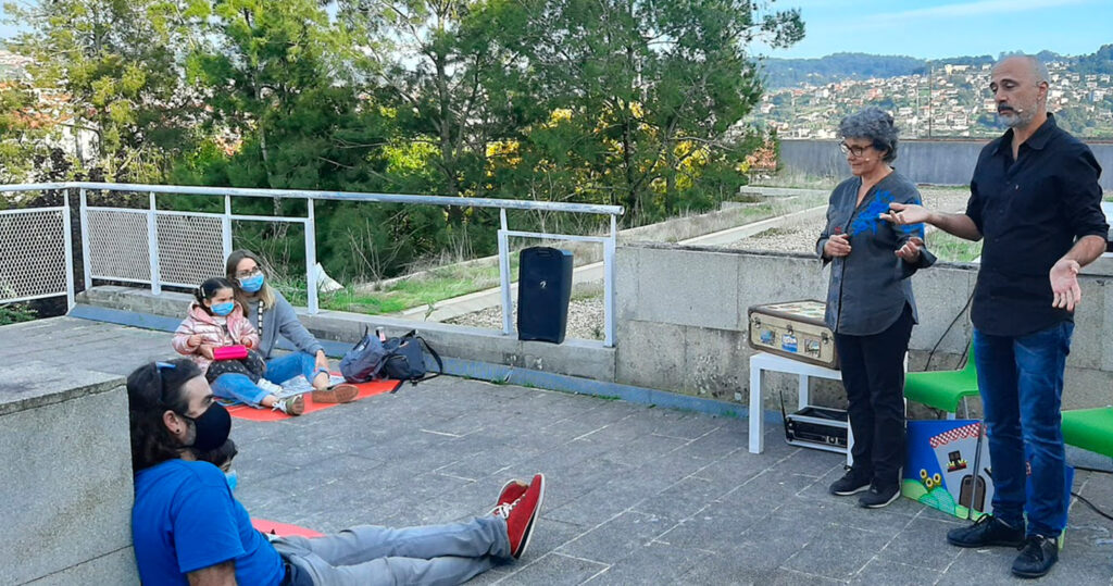 A hora dos contos Pavís Pavós Biblioteca Xosé Neira Vilas Concello de Vigo