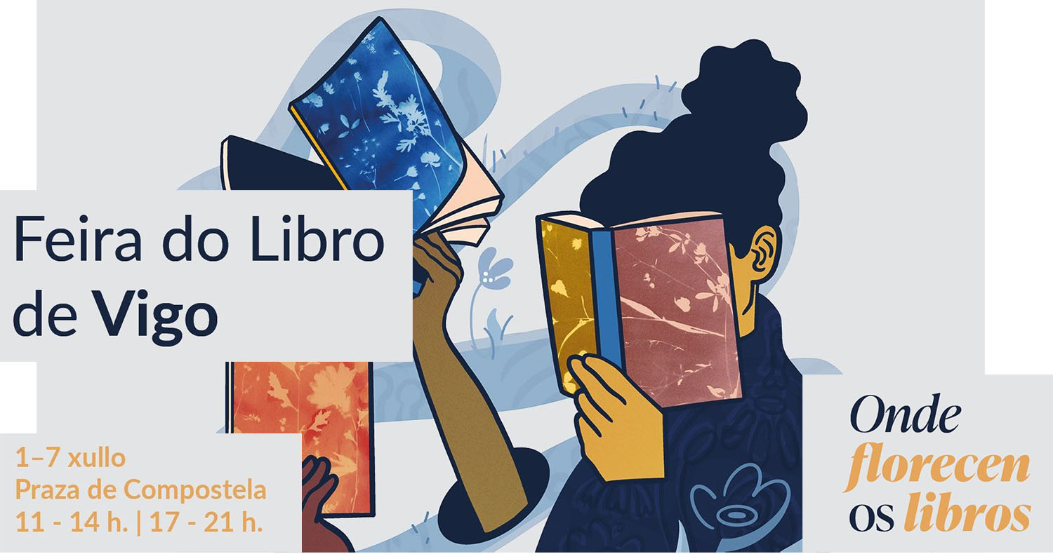 Feira do Libro. Praza de Compostela